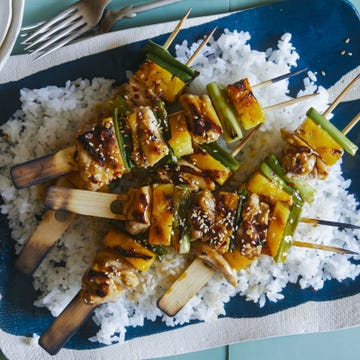 Teriyaki Chicken and Pineapple Horizontal