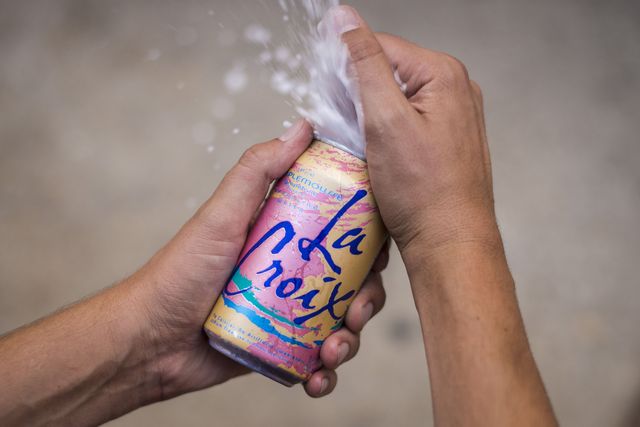 Can of La Croix sparkling water