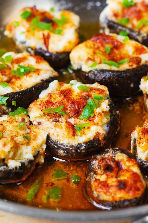 Dish, Food, Cuisine, Ingredient, Stuffed mushrooms, Produce, Stuffed clam, Recipe, Comfort food, appetizer, 