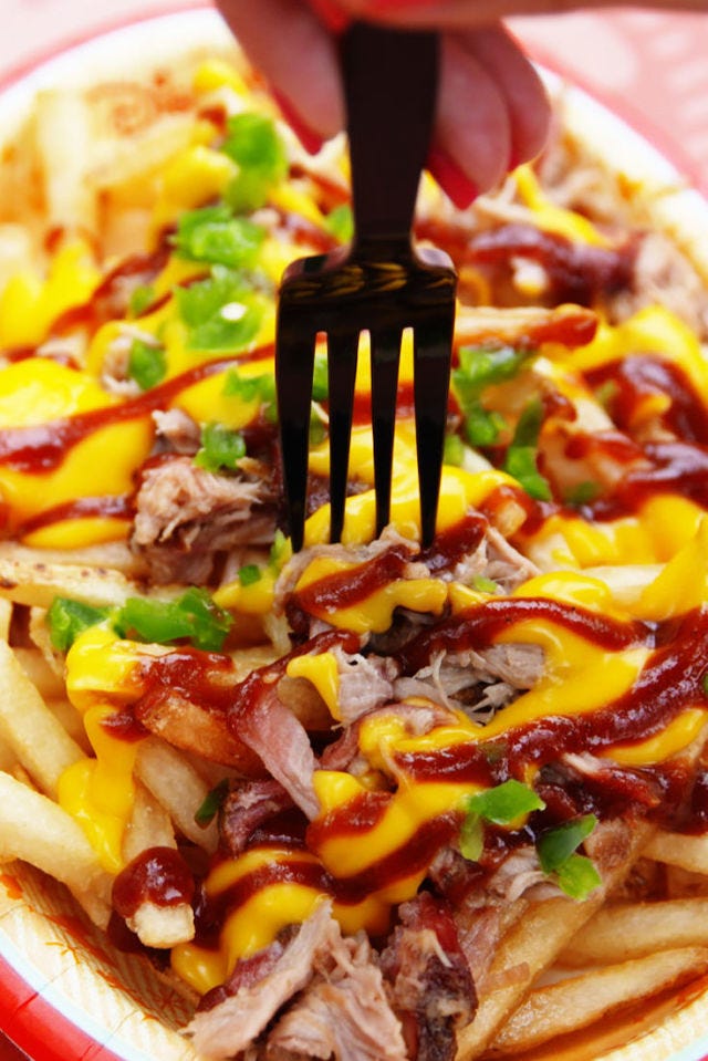 Pulled Pork Cheese Fries Vertical