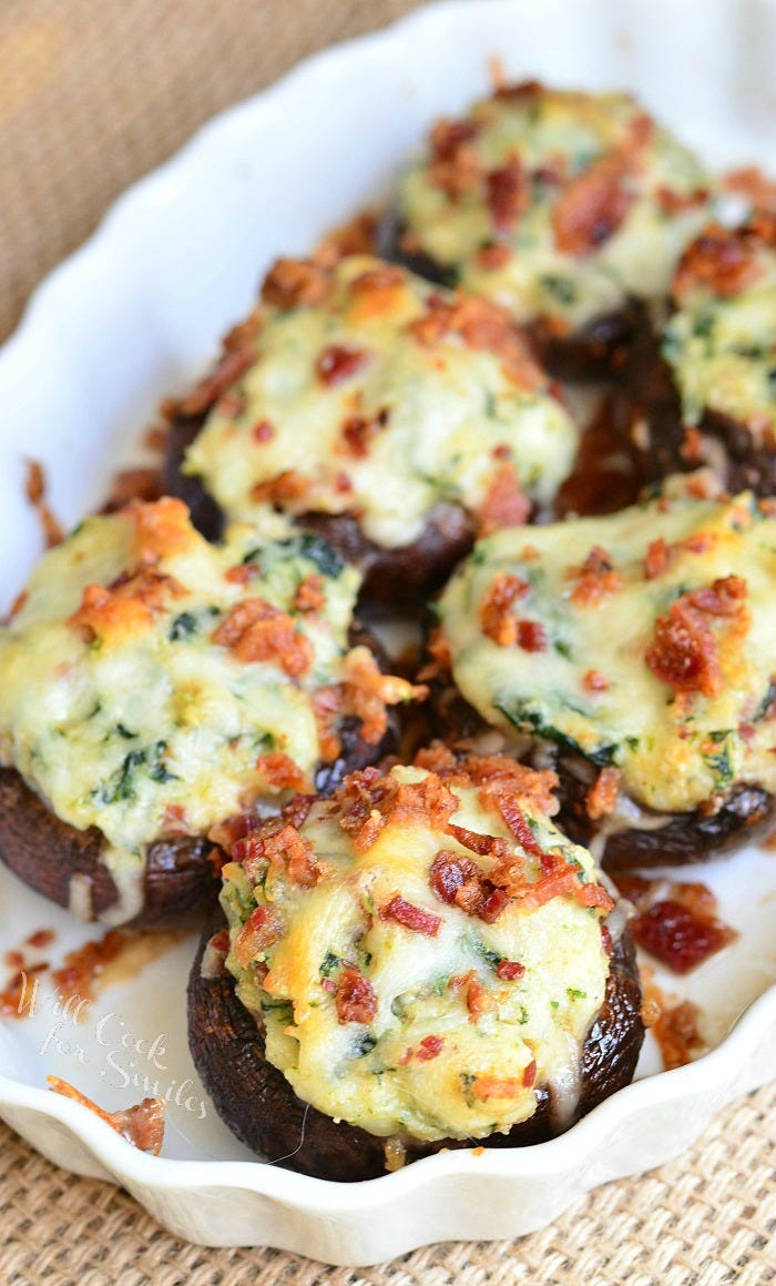 Dish, Food, Cuisine, Ingredient, Stuffed mushrooms, Produce, Staple food, Recipe, Finger food, Vegetarian food, 