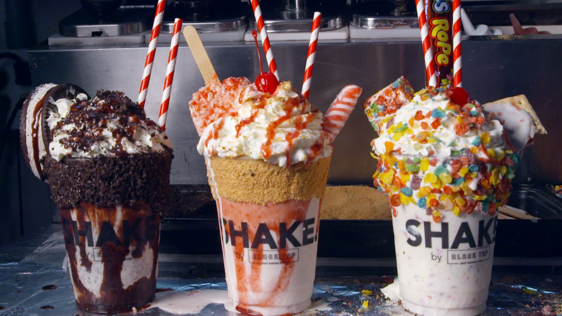 Go Inside Black Taps Incredible Food Truck Freakshakes