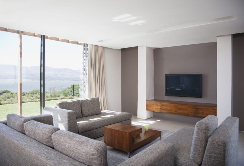 Interior design, Room, Living room, Property, Floor, Wall, Furniture, Couch, Ceiling, Home, 