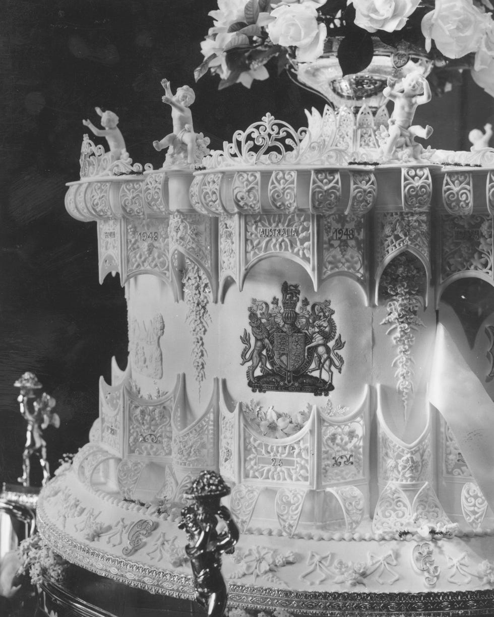 1920s wedding cake