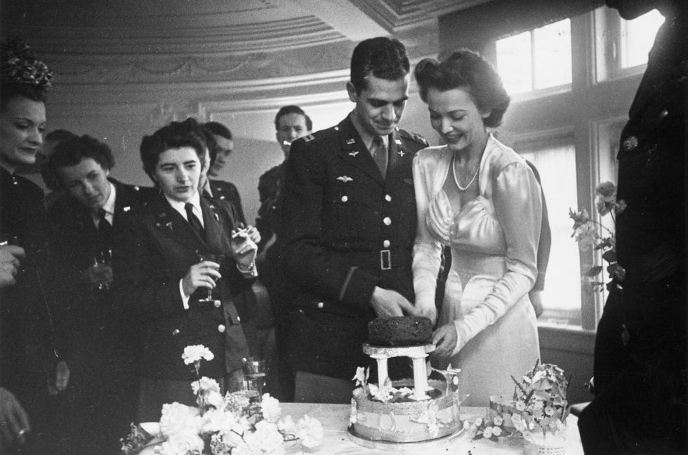 1940 wedding cake
