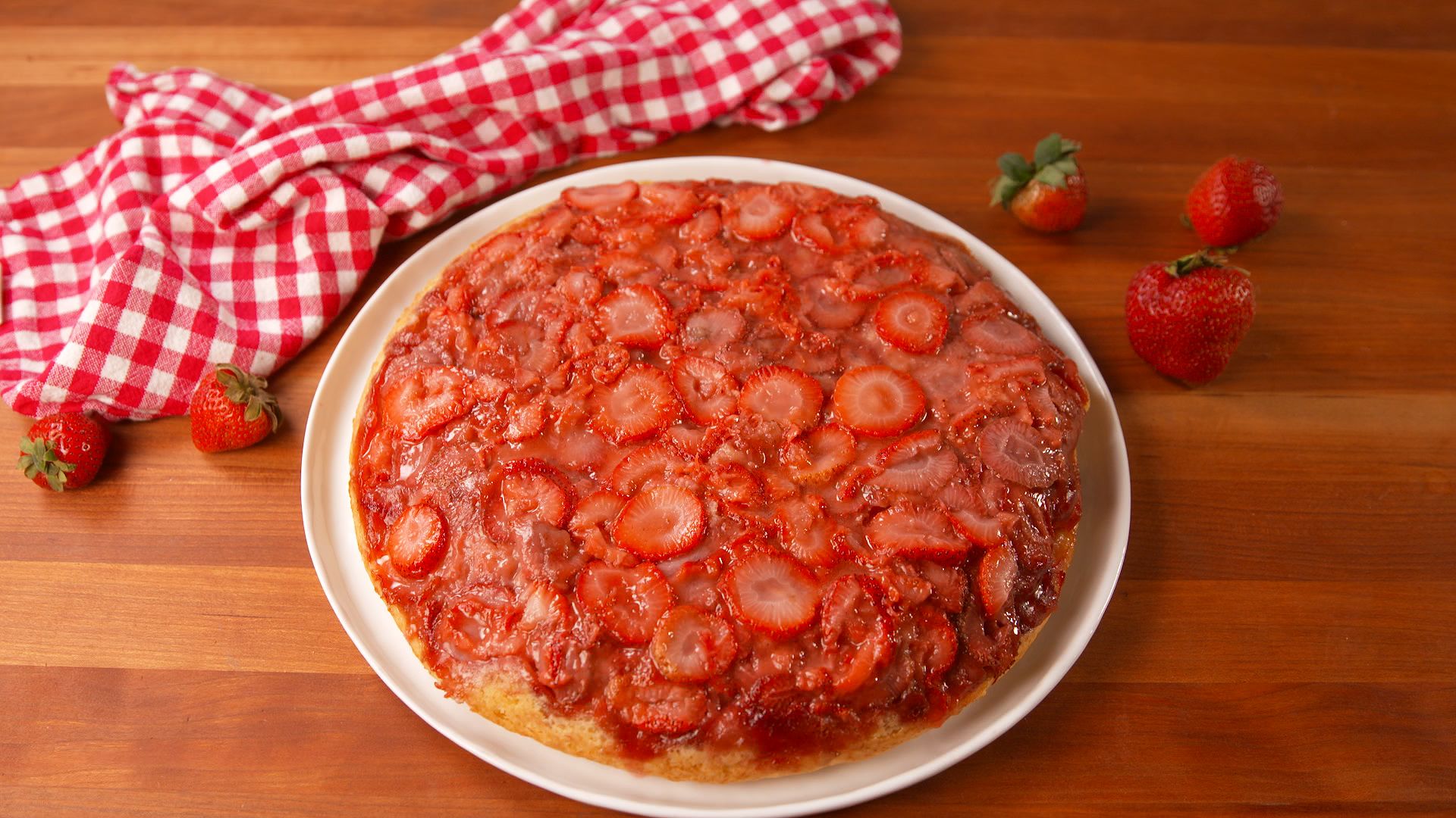Strawberry Upside Down Cake-image