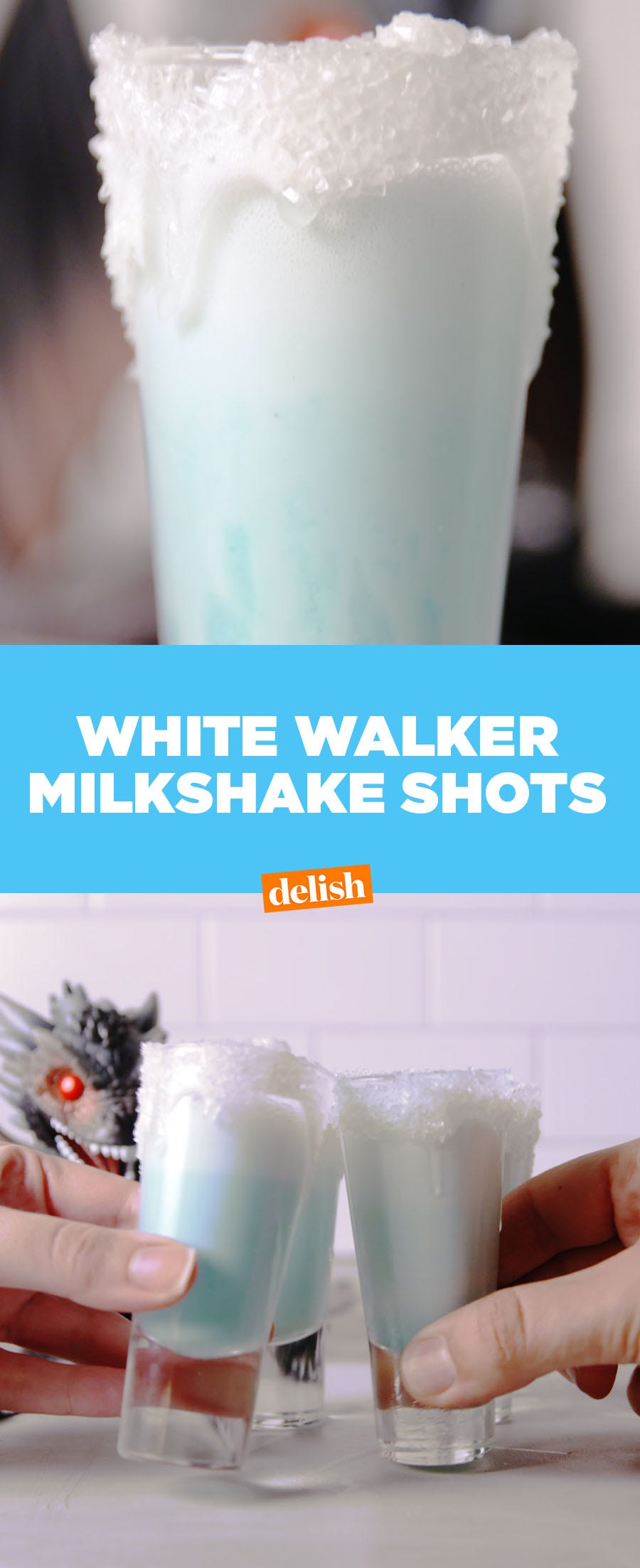 White Walker Milkshake Shots
