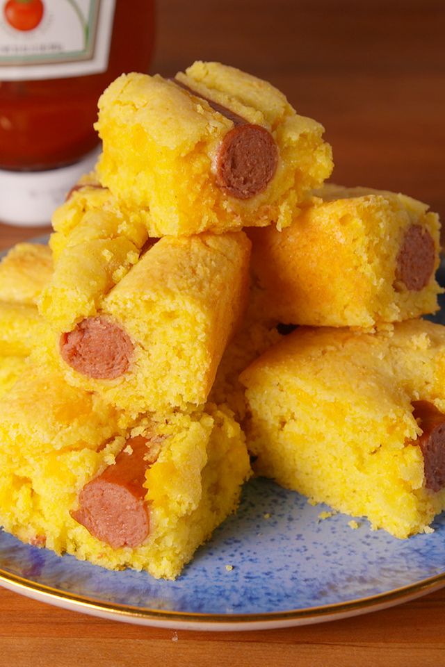 Hot Dog Stuffed Cornbread VideoHow To Make Hot Dog Stuffed Cornbread