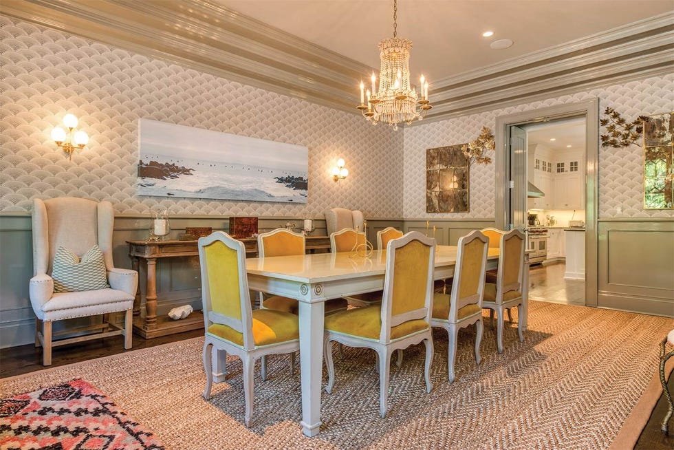 Room, Property, Real estate, Dining room, Interior design, Furniture, Building, Ceiling, House, Table, 