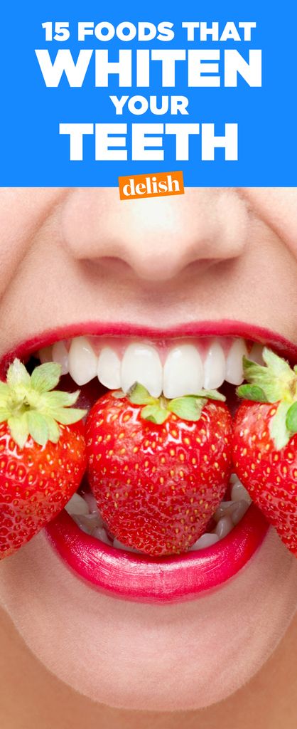 strawberry teeth whitening before and after