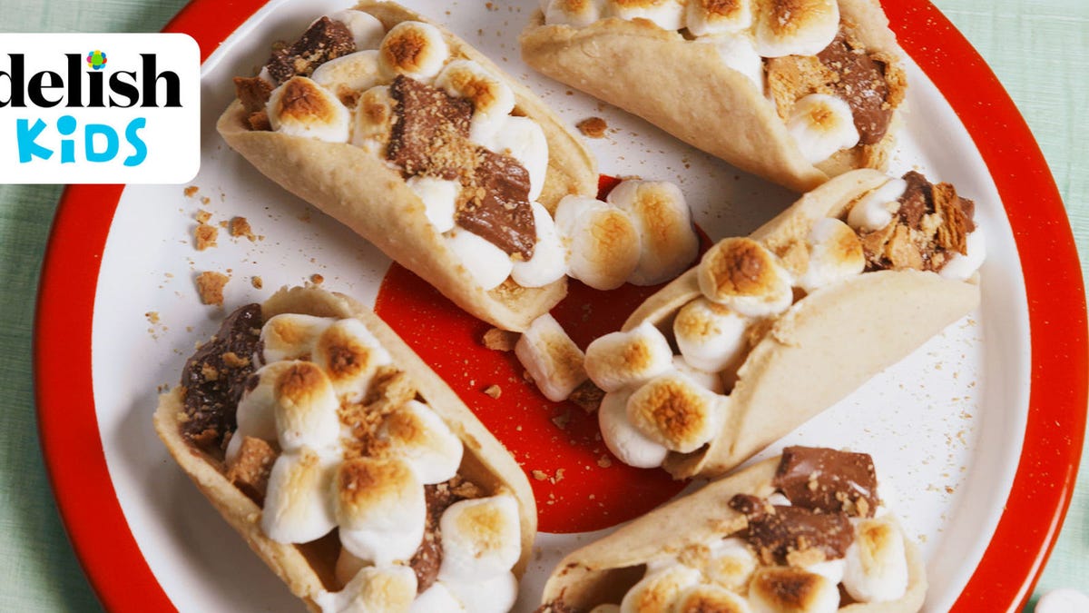 preview for S'mores Tacos Are The Most Adorable Way To Eat S'mores