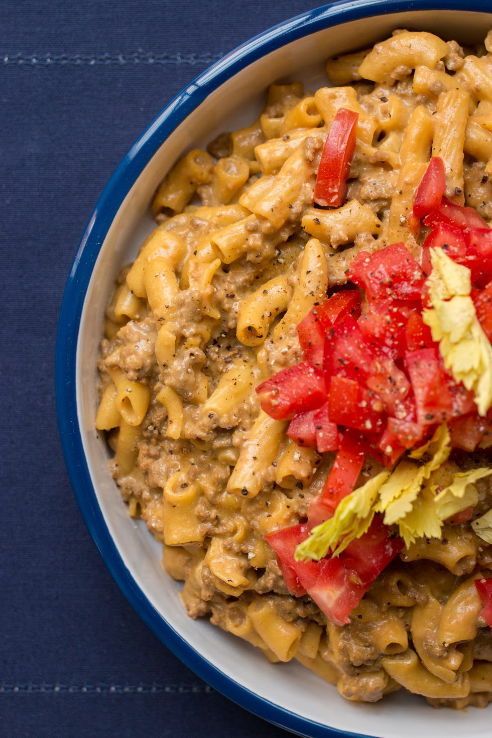 skinny cheeseburger casserole