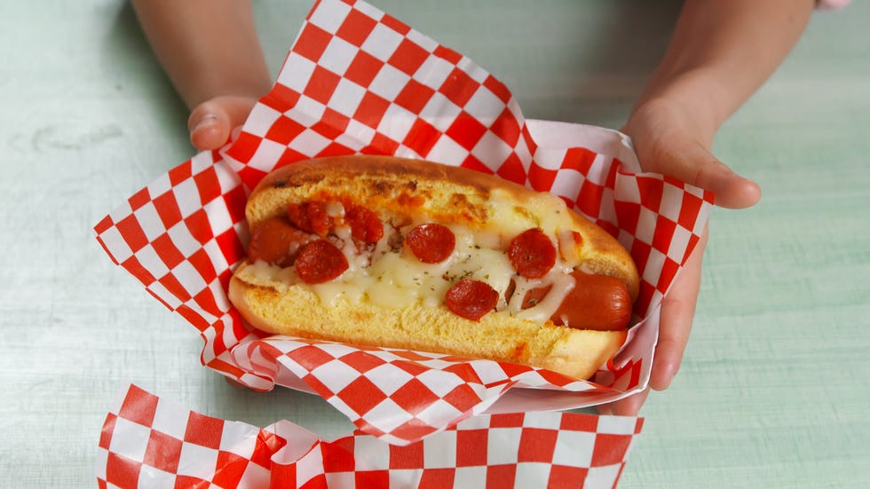 Pizza Hot Dogs