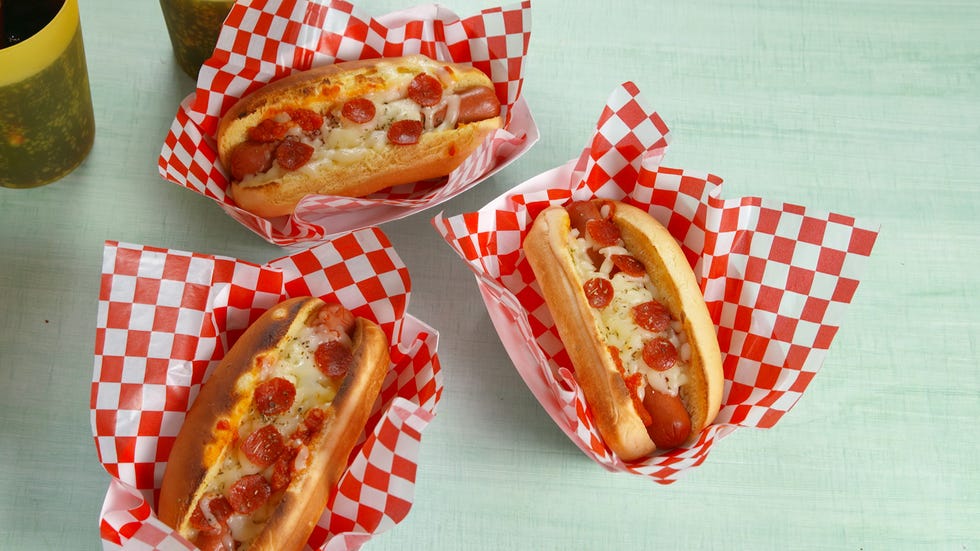 Pizza Hot Dogs
