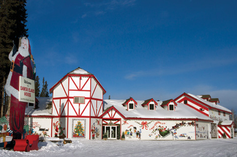 Winter, Snow, Sky, Santa claus, House, Architecture, Christmas, Tourism, Building, Home, 