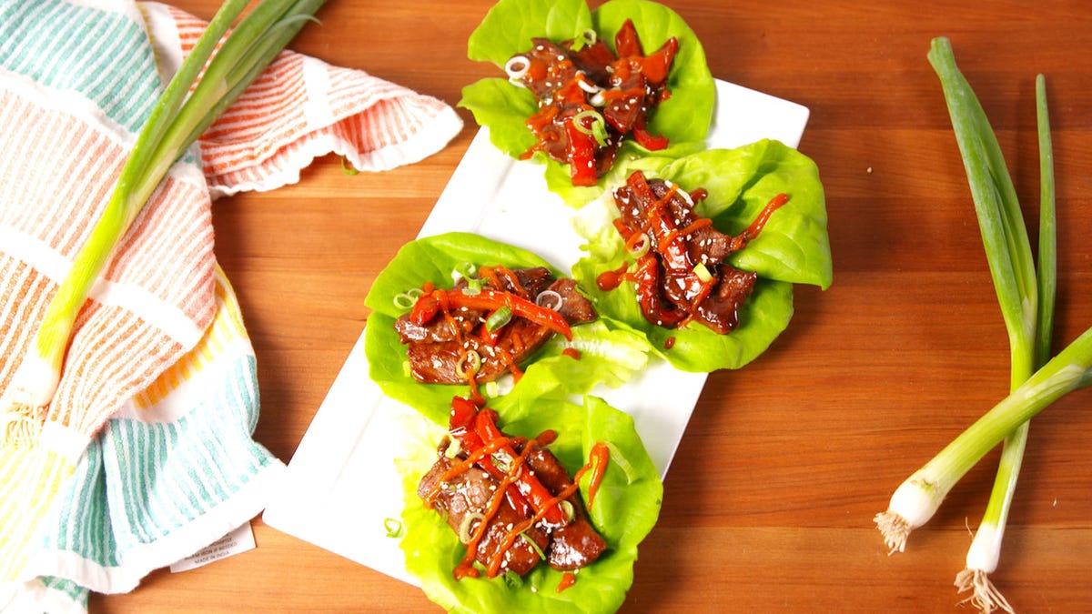 preview for Hibachi Steak Lettuce Wraps