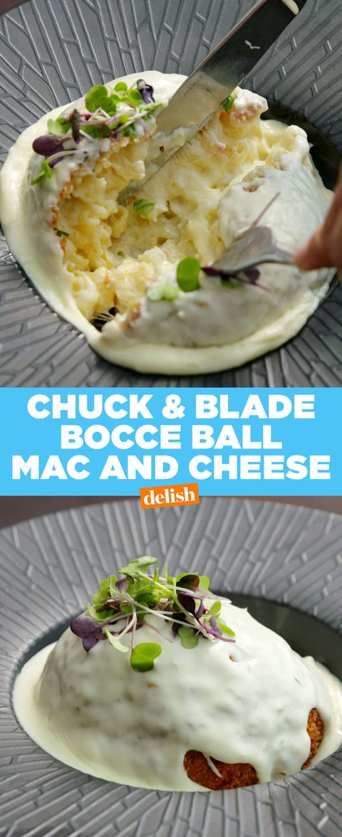 Resultado de imagen para NYC : Chuck and Blade ball mac cheese