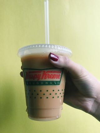 Krispy Kreme iced coffee
