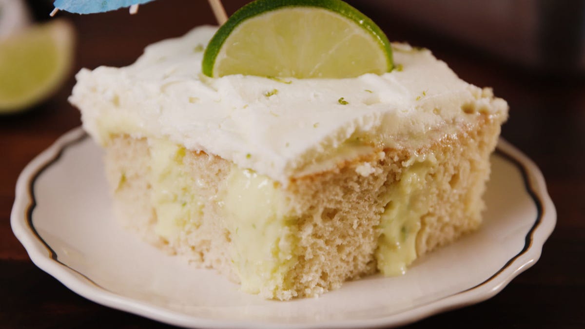 Video player poster image preview for This Margarita Poke Cake Puts All Other Birthday Cakes To Shame