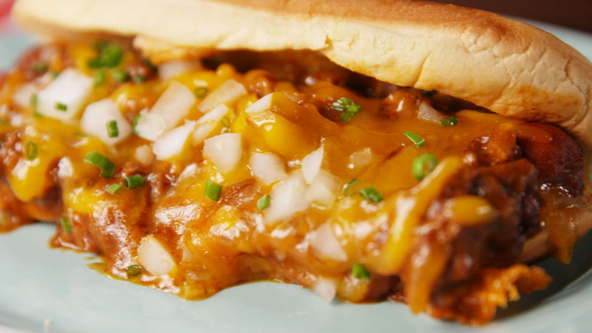 Video player poster image preview for Grilled Chili Cheese Hot Dogs Will Rock Your World