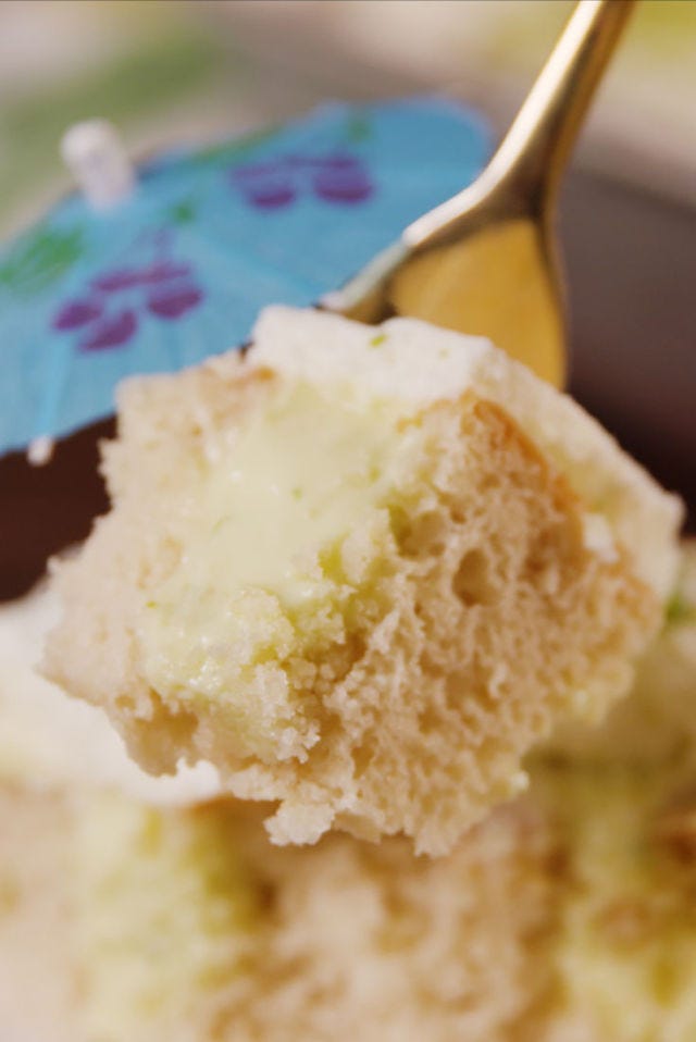 Margarita Poke Cake