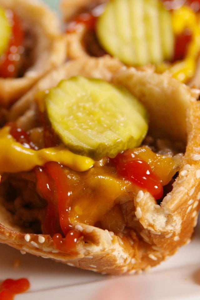 Cheeseburger Cups