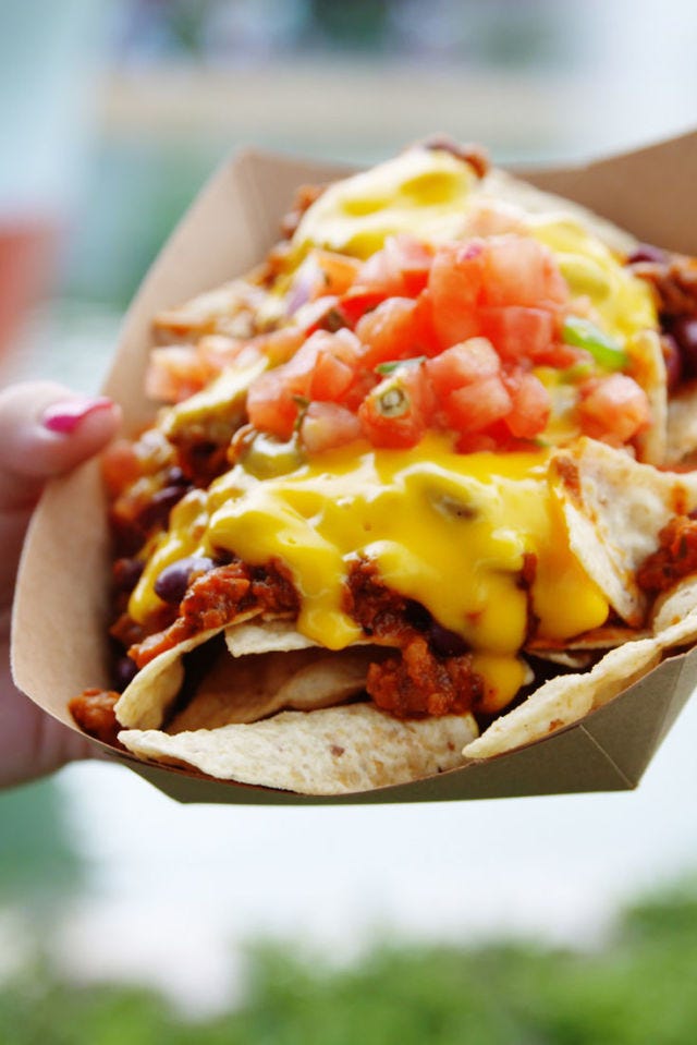 Veggie Nachos Vertical