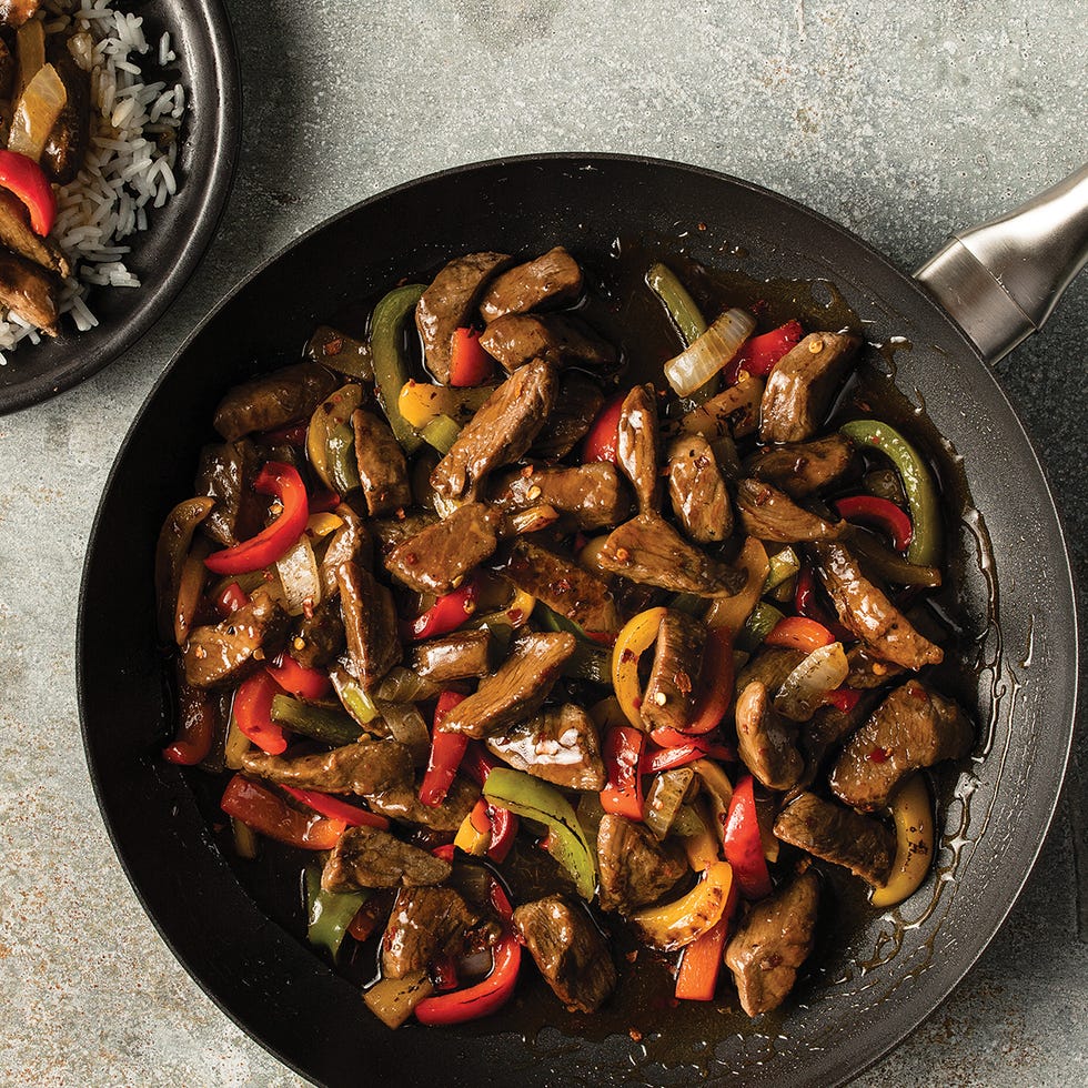 Dish, Cuisine, Food, Ingredient, Stir frying, Caponata, Produce, Recipe, Vegetarian food, Eggplant, 