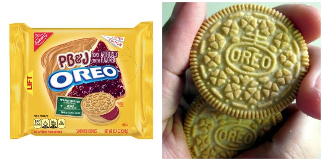 PB&J Oreos