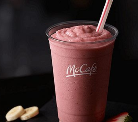 Which Fast Food Smoothies Are Actually Healthy Smoothie Nutrition Facts Delish Com