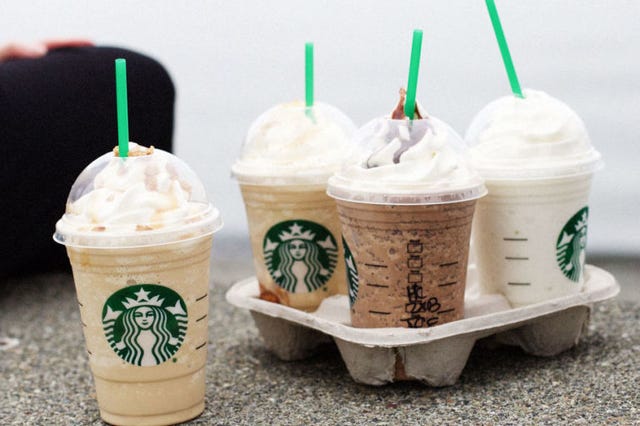 caramel popcorn frappuccino