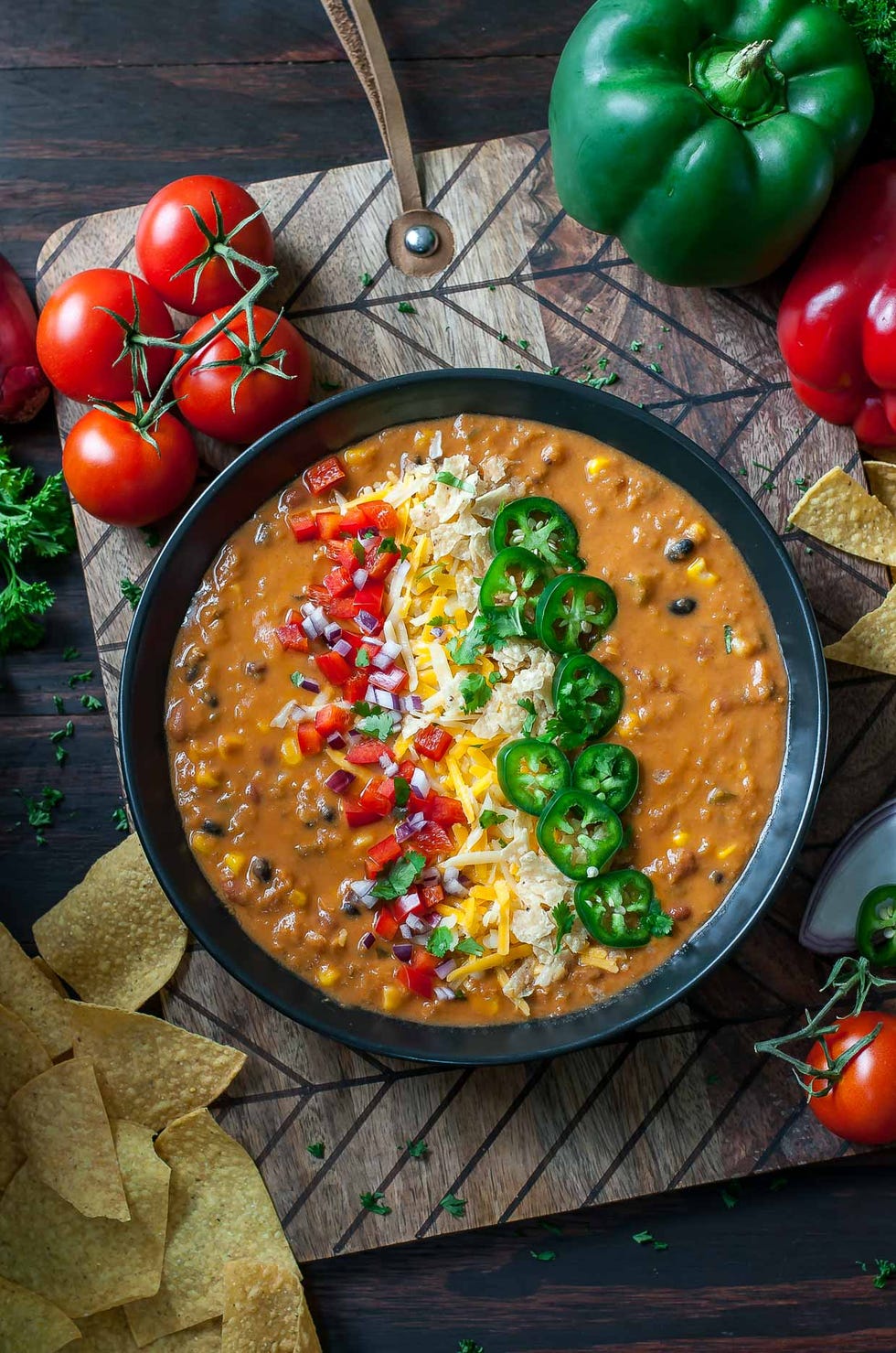 Dish, Food, Cuisine, Ingredient, Vegetable, Produce, Vegetarian food, Taco soup, Recipe, Cherry Tomatoes, 