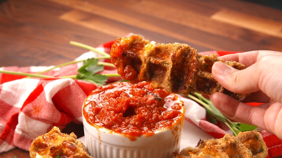 Mozzarella Stick Waffles