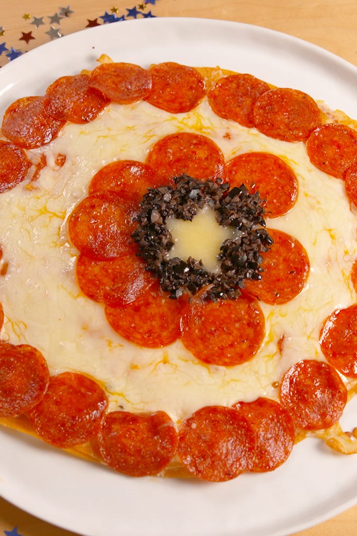 Captain America Pizza Vertical