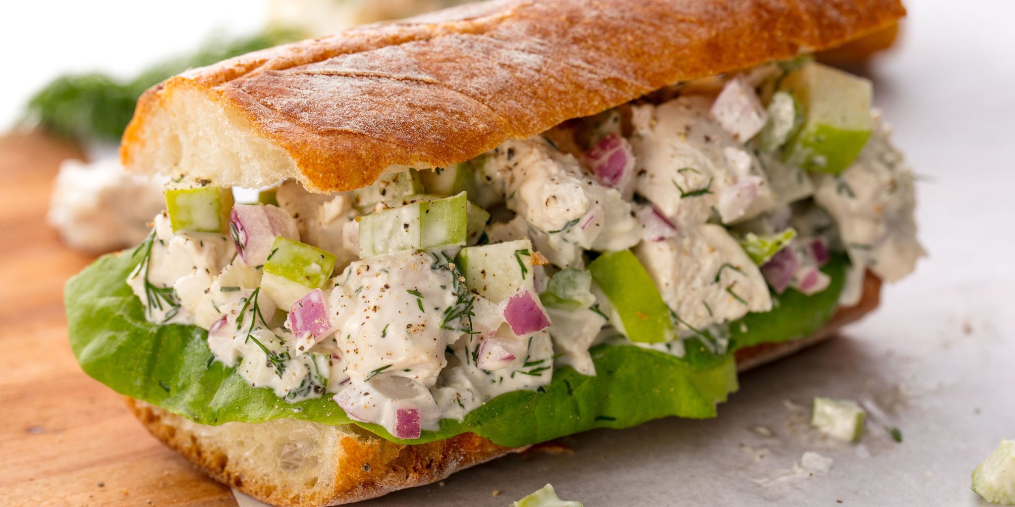 Delish's Chicken Salad Sandwich