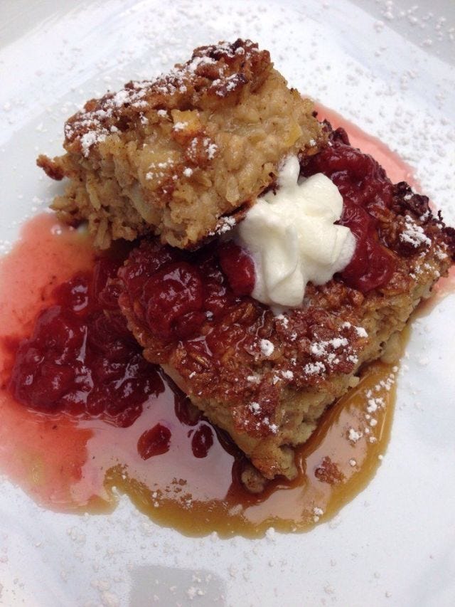 Dish, Food, Cuisine, Ingredient, Dessert, Breakfast, Produce, Staple food, Bread pudding, Baked goods, 