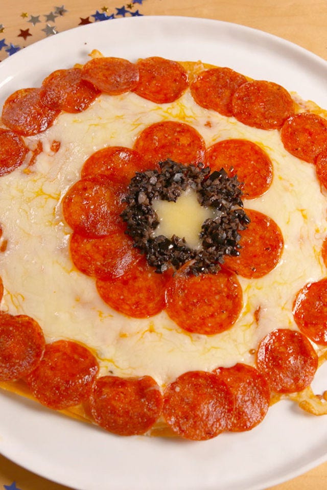 Captain America Pizza Vertical