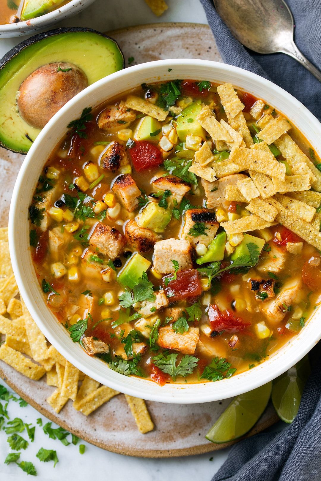 10 Easy Tortilla Soup Recipes How To Make Homemade Tortilla Soup   Grilled Chicken Tortilla Soup 3 