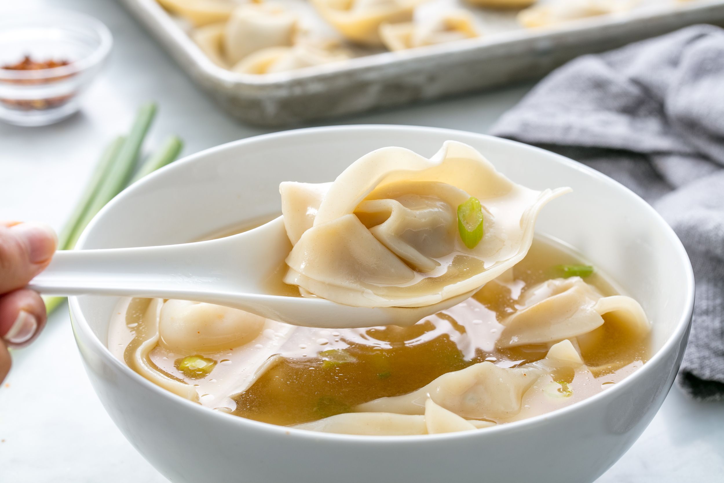 Easy Wonton Soup Recipe How To Make Wonton Soup