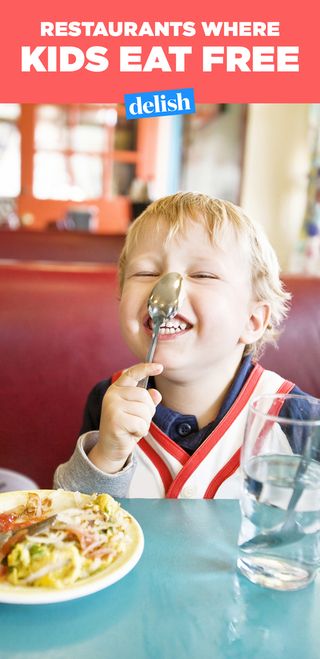 20+ Restaurants Where Kids Eat Free - Delish.com