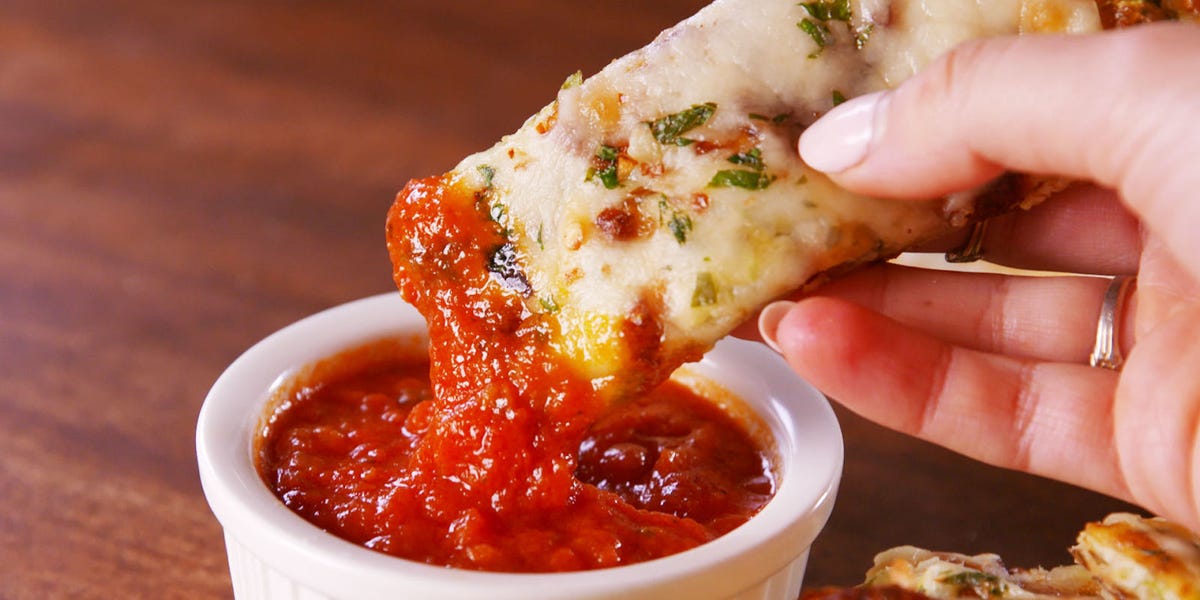 Zucchini Cheesy Bread= Low-Carb Version Of Domino's Cheesy Bread