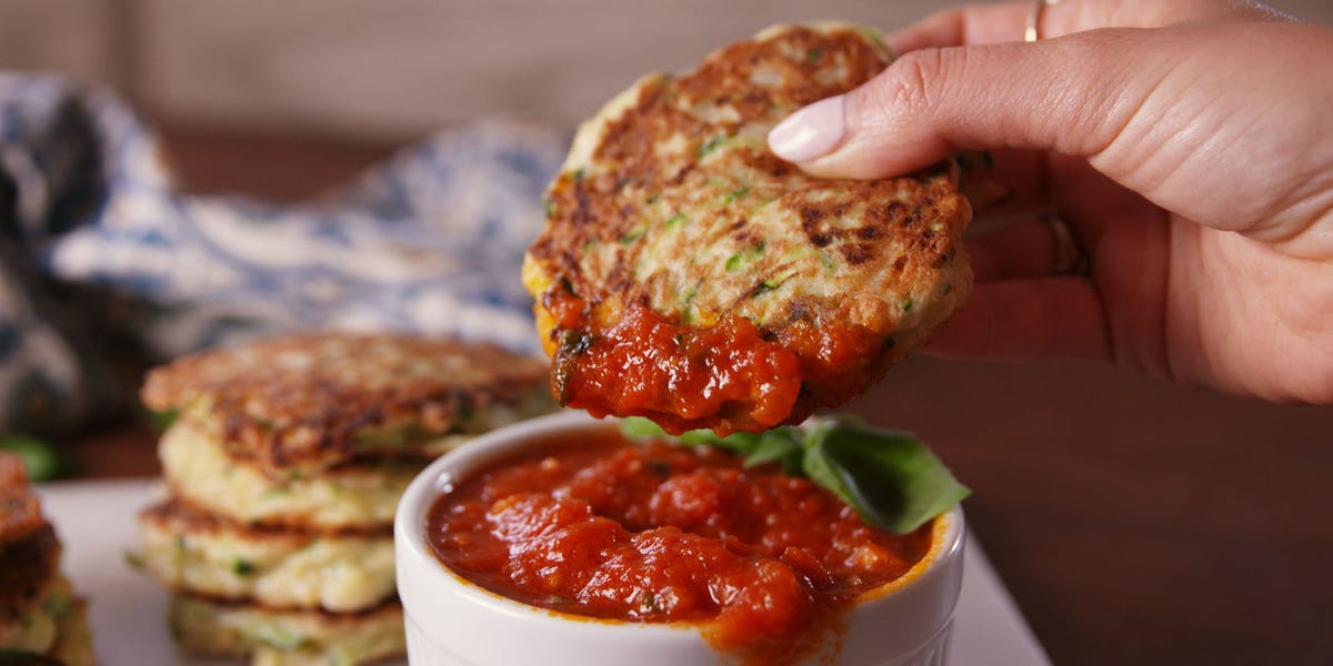 Parmesan Zucchini Fritters