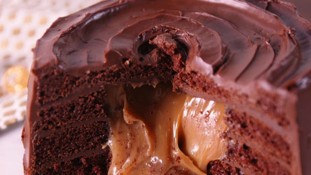 Giant Rolo Cake