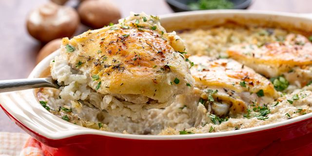 Chicken Campbell Soup Recipes : Chicken, rice and our delicious cream