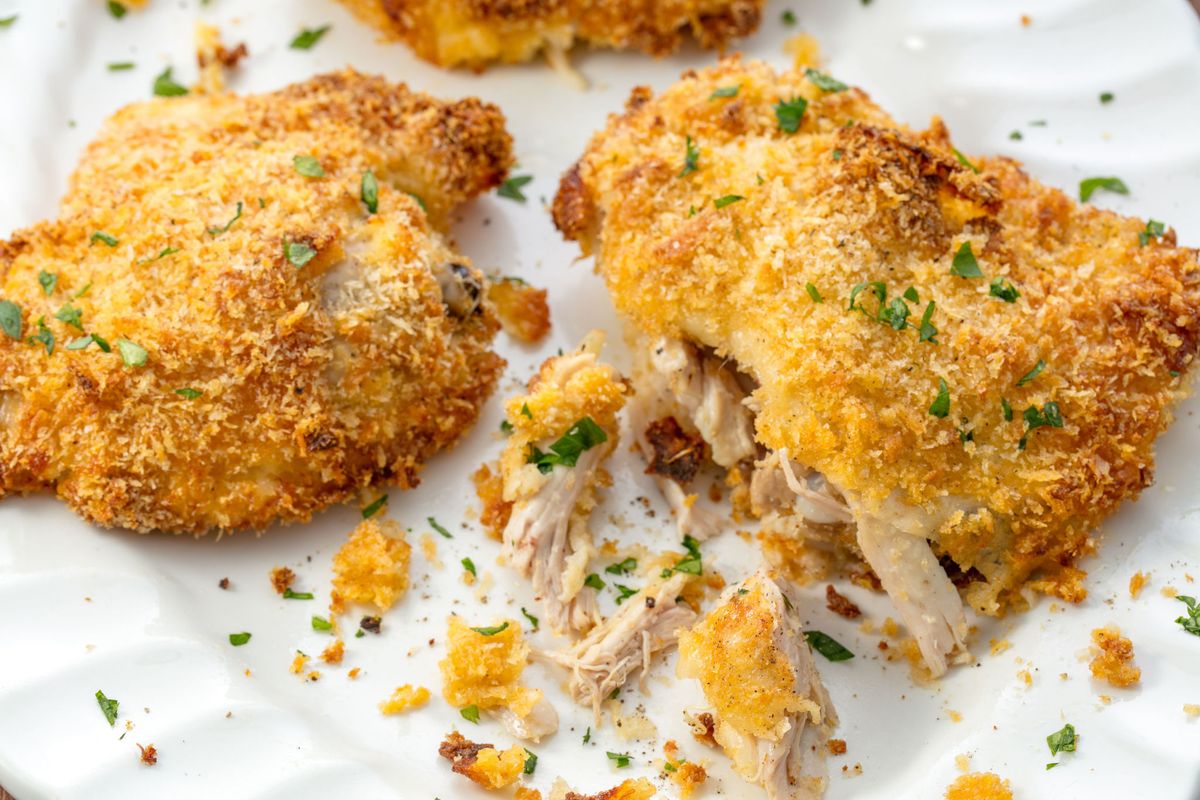 Oven Fried Chicken Horizontal
