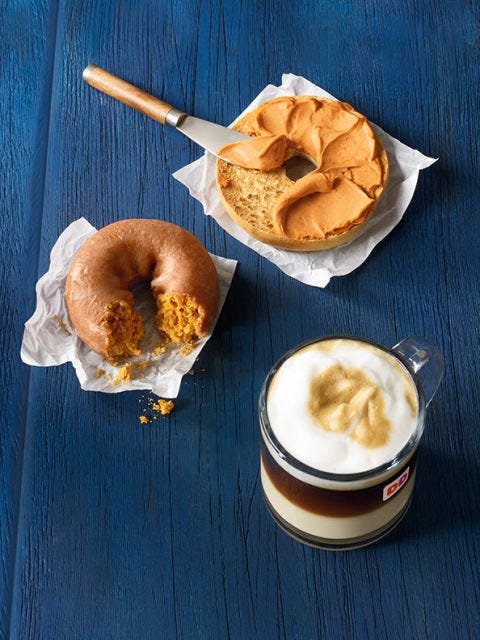 We Re Ready For Fall Thanks To Dunkin Donuts Pumpkin Cream Cheese
