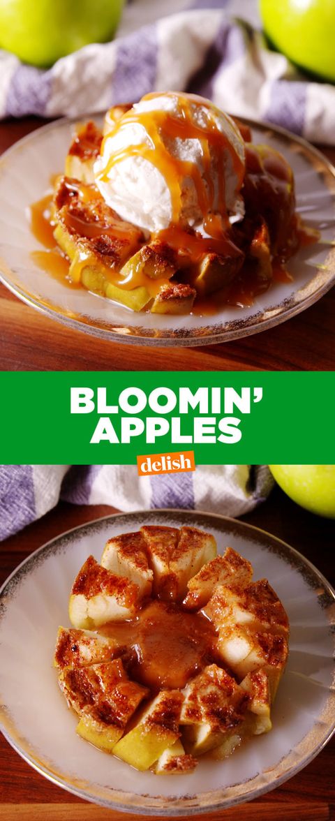 Baking Bloomin Apples Video Bloomin Apples Recipe How To Video