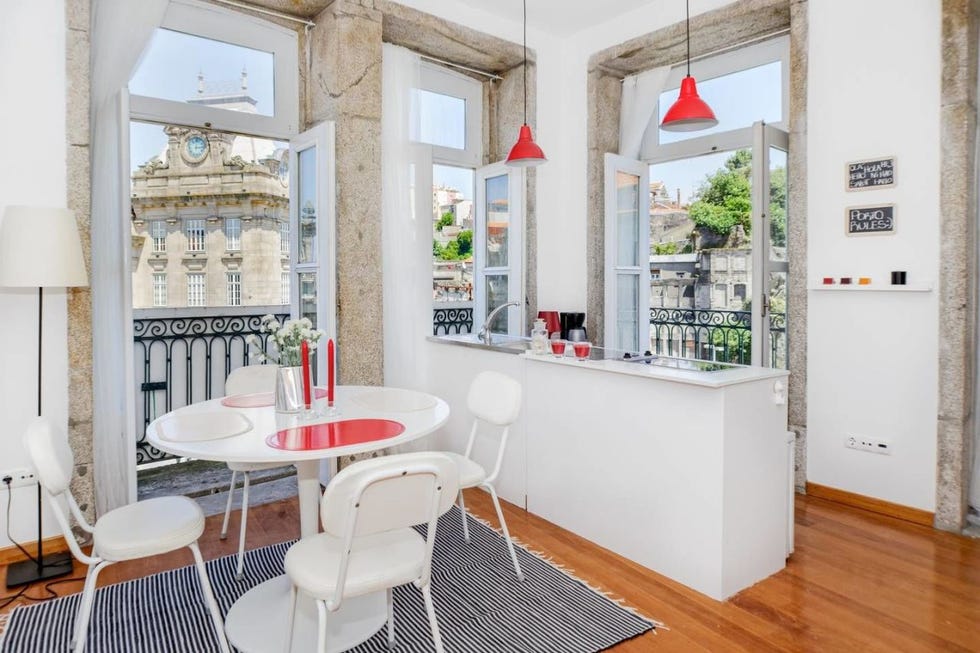White, Room, Property, Interior design, Red, Furniture, Green, Building, Yellow, House, 