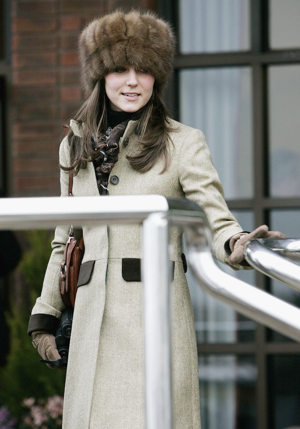 White, Street fashion, Clothing, Fur, Fashion, Coat, Fur clothing, Outerwear, Trench coat, Textile, 