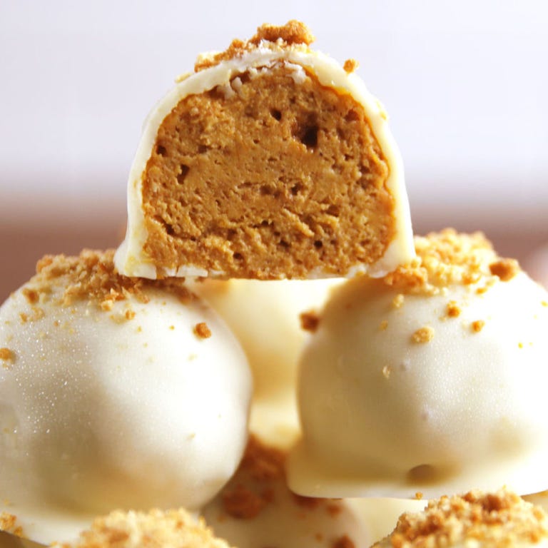 pumpkin cheesecake balls
